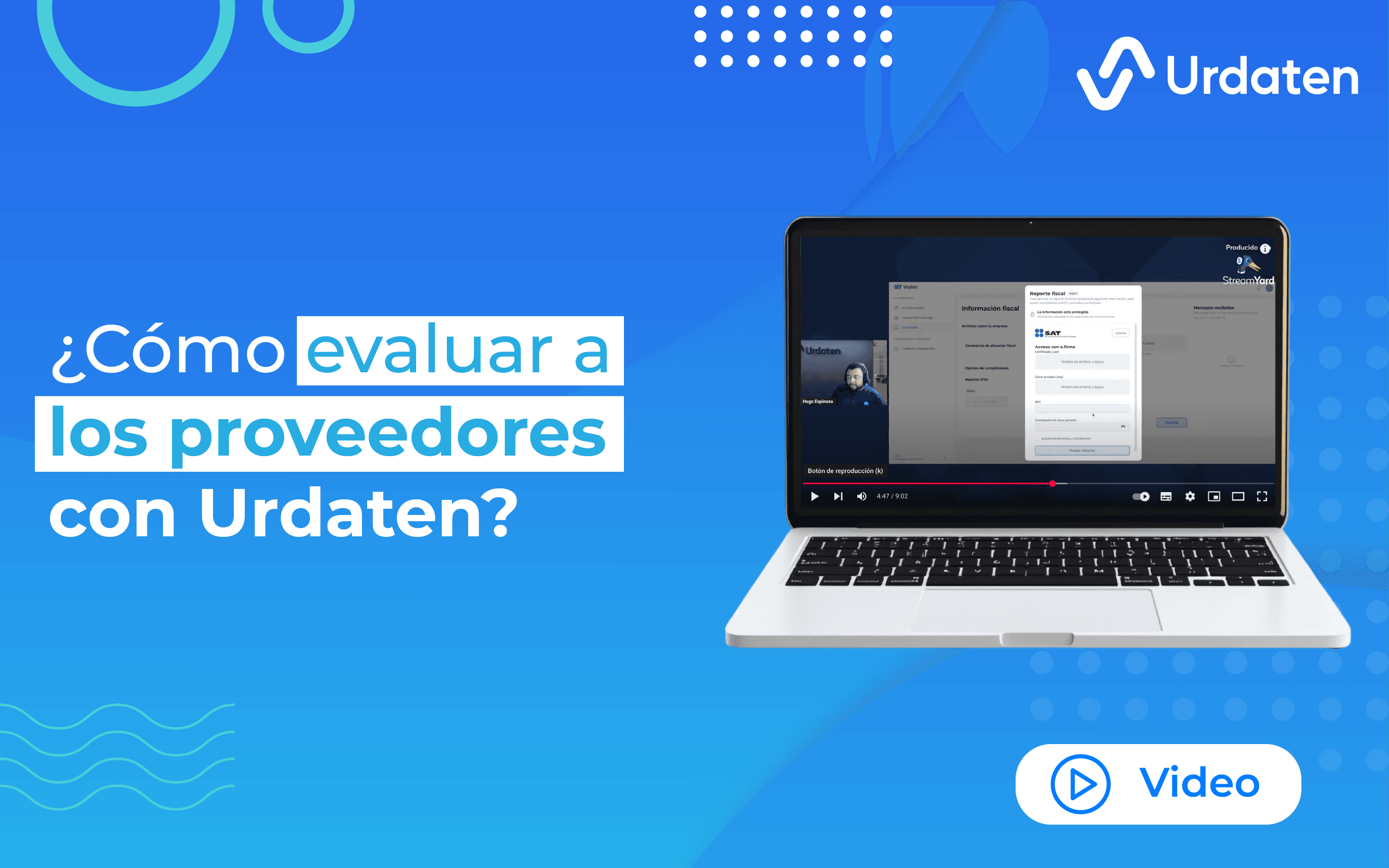 ¿Cómo evaluar a los proveedores con Urdaten?