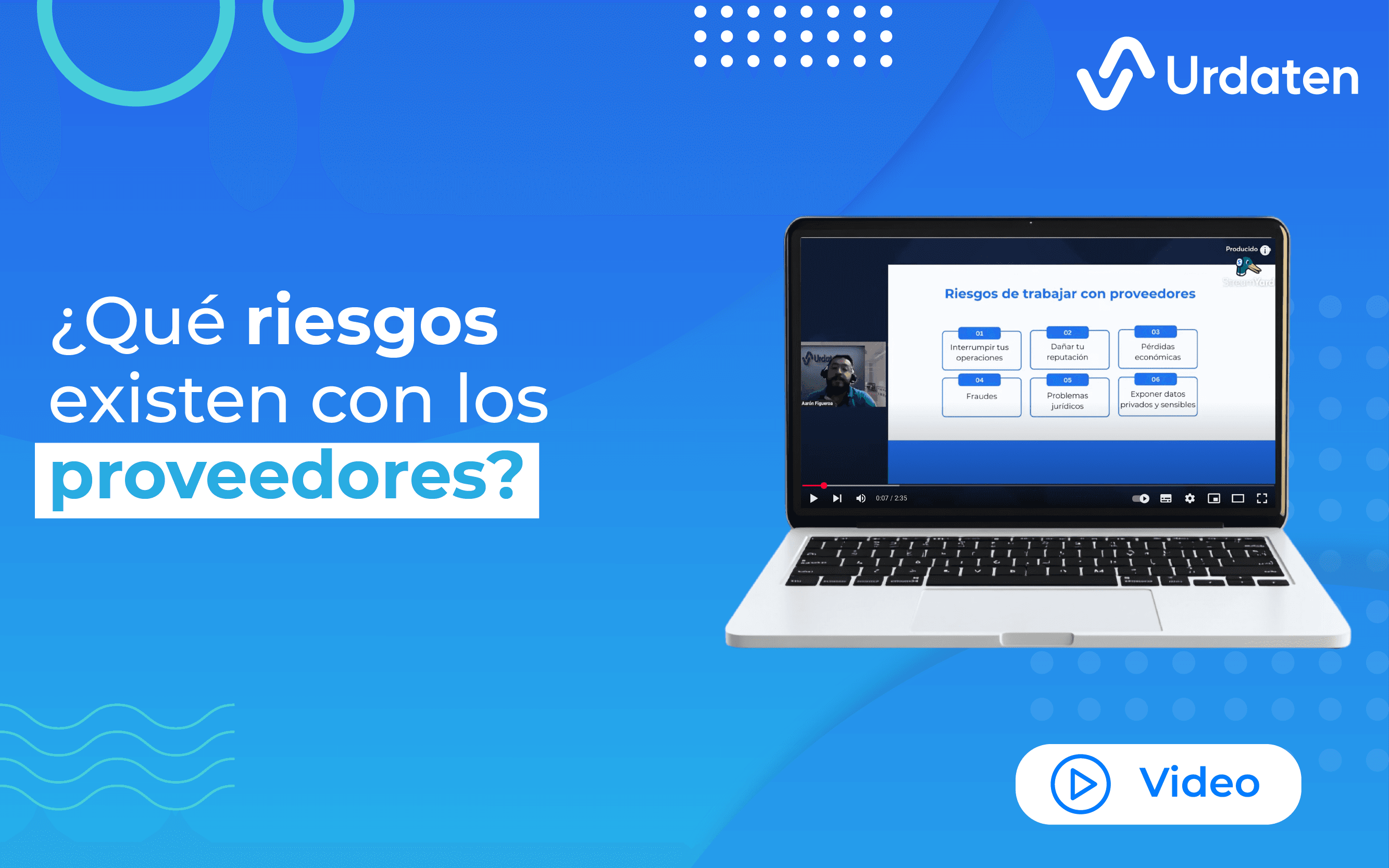 ¿Qué riesgos existen con los proveedores?