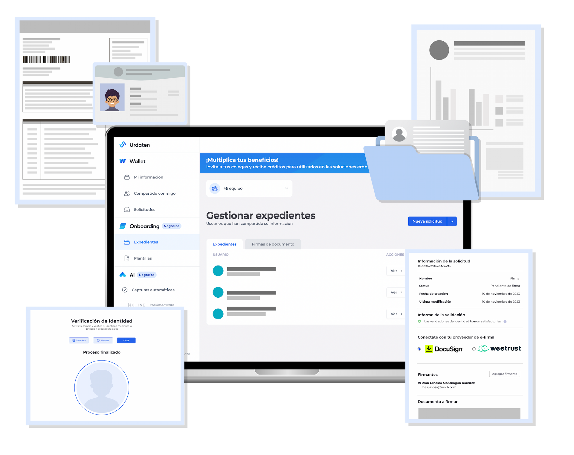 Comparte información de forma segura Onboarding